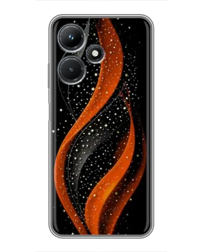 Чехол для Infinix Hot 30i с картинкой «Огненная звездная волна» Чехол для Infinix Hot 30i с картинкой «Огненная звездная волна»