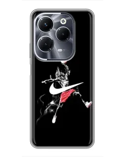 Чехол для Infinix Hot 40 Play с картинкой «Jordan Jumpman»