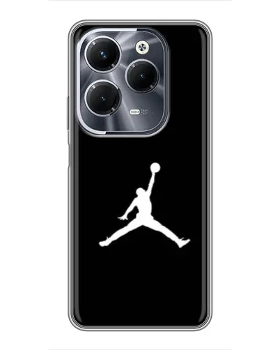 Чехол для Infinix Hot 40 Play с картинкой «Jordan Silhouette» Чехол для Infinix Hot 40 Play с картинкой «Jordan Silhouette»