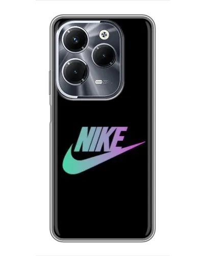 Чехол для Infinix Hot 40 Play с картинкой «Nike — городская ночь»