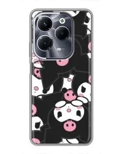 Чехол для Infinix Hot 40 Play с картинкой «Паттерн голов Куроми»