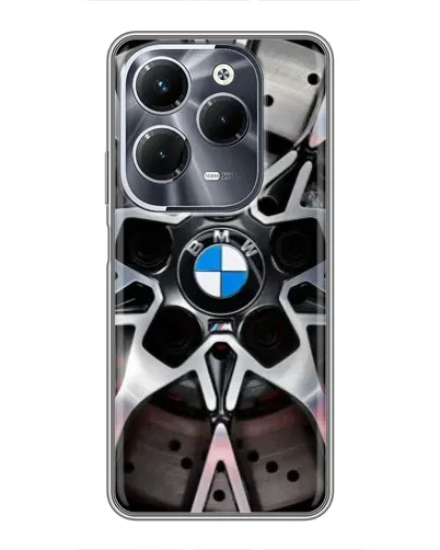 Чехол для Infinix Hot 40 Play с картинкой «BMW — деталь диска»