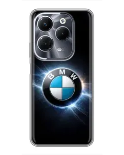 Чохол для Infinix Hot 40 Play з картинкою «BMW — неонове сяйво» Чохол для Infinix Hot 40 Play з картинкою «BMW — неонове сяйво»