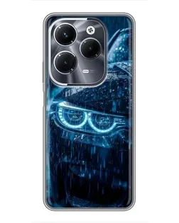 Чехол для Infinix Hot 40 Play с картинкой «BMW под дождем» Чехол для Infinix Hot 40 Play с картинкой «BMW под дождем»