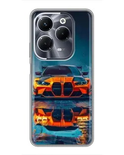 Чехол для Infinix Hot 40 Play с картинкой «BMW — золотая эмблема» Чехол для Infinix Hot 40 Play с картинкой «BMW — золотая эмблема»