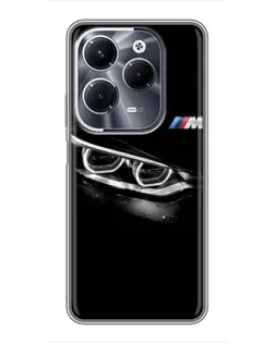 Чехол для Infinix Hot 40 Play с картинкой «BMW — взгляд тигра» Чехол для Infinix Hot 40 Play с картинкой «BMW — взгляд тигра»