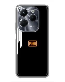 Чехол для Infinix Hot 40 Play с картинкой «PUBG — вертикальные линии»