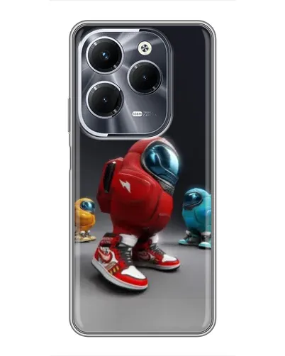Чехол для Infinix Hot 40 Play с картинкой «Among Us — 3D стиль»