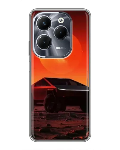 Чохол для Infinix Hot 40 Play з картинкою «Cybertruck на Марсі» Чохол для Infinix Hot 40 Play з картинкою «Cybertruck на Марсі»