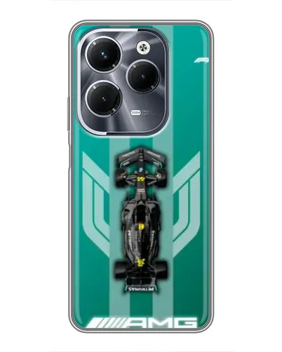 Чехол для Infinix Hot 40 Play с картинкой «Mercedes AMG Petronas» Чехол для Infinix Hot 40 Play с картинкой «Mercedes AMG Petronas»