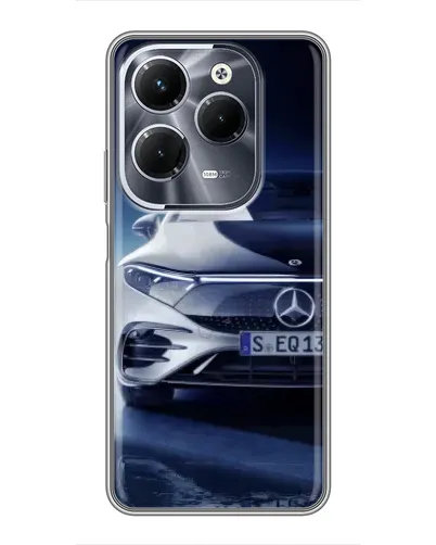 Чехол для Infinix Hot 40 Play с картинкой «Mercedes EQ — будущее» Чехол для Infinix Hot 40 Play с картинкой «Mercedes EQ — будущее»