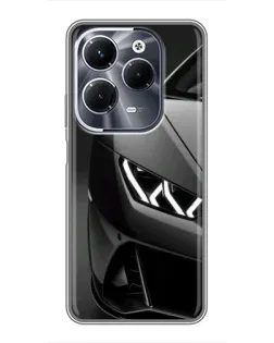 Чохол для Infinix Hot 40 Play з картинкою «Lamborghini фари деталізація» Чохол для Infinix Hot 40 Play з картинкою «Lamborghini фари деталізація»