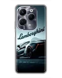 Чохол для Infinix Hot 40 Play з картинкою «Класичний Lamborghini надпис» Чохол для Infinix Hot 40 Play з картинкою «Класичний Lamborghini надпис»