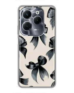 Чехол для Infinix Hot 40 Play с картинкой «Банты Coquette»