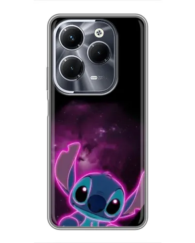 Чехол для Infinix Hot 40 Play с картинкой «Неоновый Stitch» Чехол для Infinix Hot 40 Play с картинкой «Неоновый Stitch»