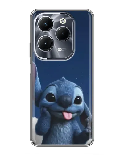 Чехол для Infinix Hot 40 Play с картинкой «Стич в облаках» Чехол для Infinix Hot 40 Play с картинкой «Стич в облаках»