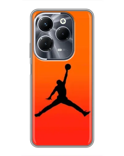 Чохол для Infinix Hot 40 Pro з картинкою «Jordan Sunset»