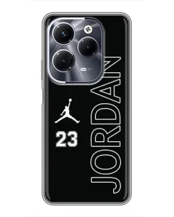 Чохол для Infinix Hot 40 Pro з картинкою «Jordan Vertical» Чохол для Infinix Hot 40 Pro з картинкою «Jordan Vertical»