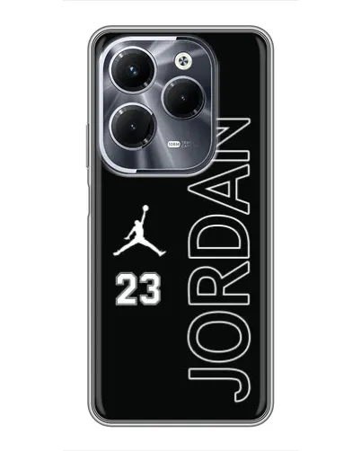 Чохол для Infinix Hot 40 Pro з картинкою «Jordan Vertical»