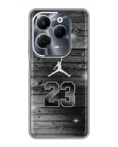 Чохол для Infinix Hot 40 Pro з картинкою «Jordan Carbon 23»