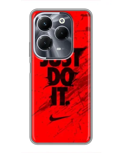 Чохол для Infinix Hot 40 Pro з картинкою «Nike Just Do It»