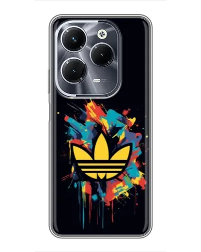 Чехол для Infinix Hot 40 Pro с картинкой «Adidas Splash» Чехол для Infinix Hot 40 Pro с картинкой «Adidas Splash»