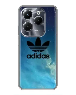 Чехол для Infinix Hot 40 Pro с картинкой «Adidas Stone Logo»