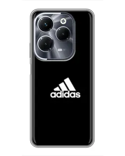 Чехол для Infinix Hot 40 Pro с картинкой «Adidas Red Style»