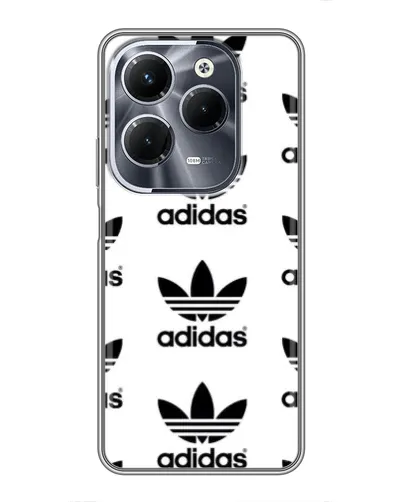 Чехол для Infinix Hot 40 Pro с картинкой «Adidas Pattern» Чехол для Infinix Hot 40 Pro с картинкой «Adidas Pattern»