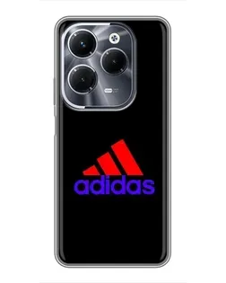 Чехол для Infinix Hot 40 Pro с картинкой «Классический Adidas»