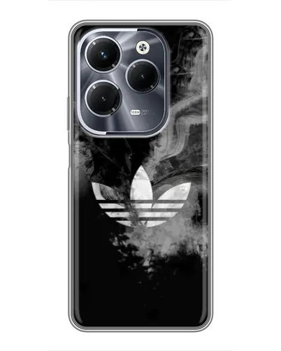 Чехол для Infinix Hot 40 Pro с картинкой «Абстрактный дым Adidas» Чехол для Infinix Hot 40 Pro с картинкой «Абстрактный дым Adidas»