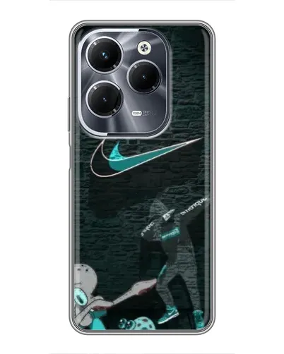 Чохол для Infinix Hot 40 Pro з картинкою «Спортивний арт Nike»