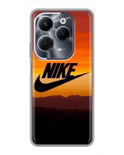 Чохол для Infinix Hot 40 Pro з картинкою «Nike — вечірній горизонт»