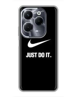 Чохол для Infinix Hot 40 Pro з картинкою «Класичний принт Nike» Чохол для Infinix Hot 40 Pro з картинкою «Класичний принт Nike»