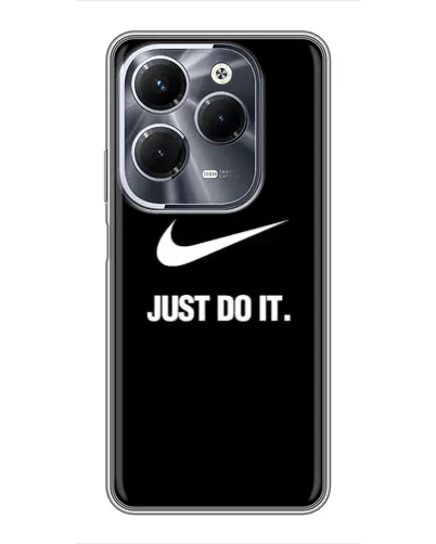 Чохол для Infinix Hot 40 Pro з картинкою «Класичний принт Nike»