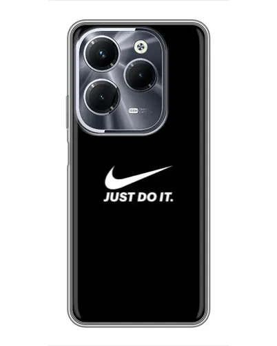 Чохол для Infinix Hot 40 Pro з картинкою «Мінімалізм від Nike»