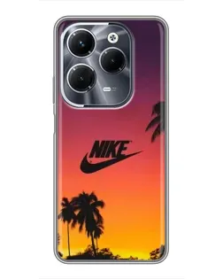 Чохол для Infinix Hot 40 Pro з картинкою «Nike на заході сонця» Чохол для Infinix Hot 40 Pro з картинкою «Nike на заході сонця»