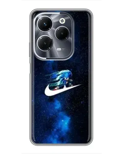 Чохол для Infinix Hot 40 Pro з картинкою «Зірковий шлях Nike» Чохол для Infinix Hot 40 Pro з картинкою «Зірковий шлях Nike»