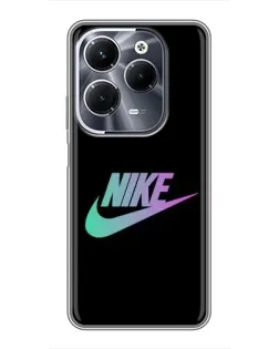 Чохол для Infinix Hot 40 Pro з картинкою «Nike — міська ніч» Чохол для Infinix Hot 40 Pro з картинкою «Nike — міська ніч»
