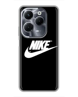 Чохол для Infinix Hot 40 Pro з картинкою «Мазки фарби Nike» Чохол для Infinix Hot 40 Pro з картинкою «Мазки фарби Nike»