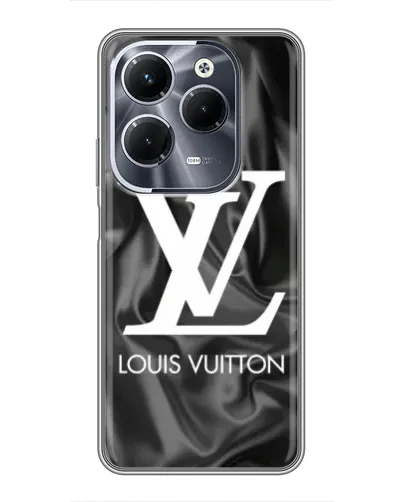 Чехол для Infinix Hot 40 Pro с картинкой «Шелковый Louis Vuitton»