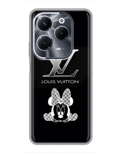 Чехол для Infinix Hot 40 Pro с картинкой «LV и Минни Маус» Чехол для Infinix Hot 40 Pro с картинкой «LV и Минни Маус»