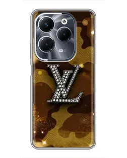 Чехол для Infinix Hot 40 Pro с картинкой «Камуфляжный Louis Vuitton» Чехол для Infinix Hot 40 Pro с картинкой «Камуфляжный Louis Vuitton»