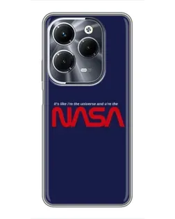 Чохол для Infinix Hot 40 Pro з картинкою «NASA — глибокий космос» Чохол для Infinix Hot 40 Pro з картинкою «NASA — глибокий космос»