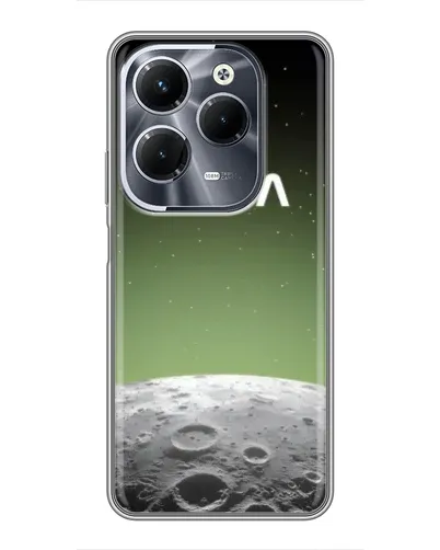 Чохол для Infinix Hot 40 Pro з картинкою «NASA — місячний градієнт»