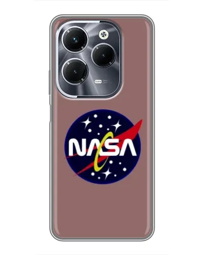 Чохол для Infinix Hot 40 Pro з картинкою «NASA — ретро космос»