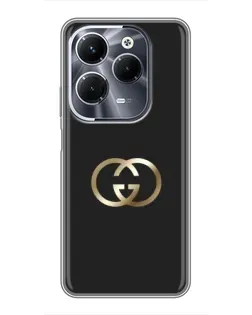 Чохол для Infinix Hot 40 Pro з картинкою «Мінімалізм Gucci»