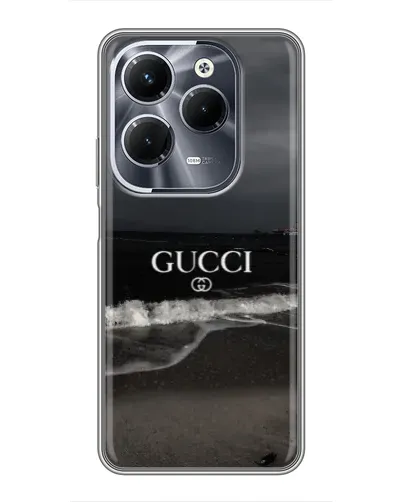 Чохол для Infinix Hot 40 Pro з картинкою «Gucci — морський прибій»