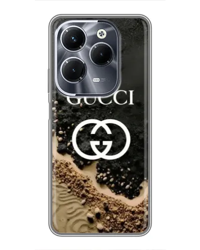 Чохол для Infinix Hot 40 Pro з картинкою «Gucci — піщані дюни»
