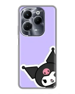 Чехол для Infinix Hot 40 Pro с картинкой «Забавная Kuromi»